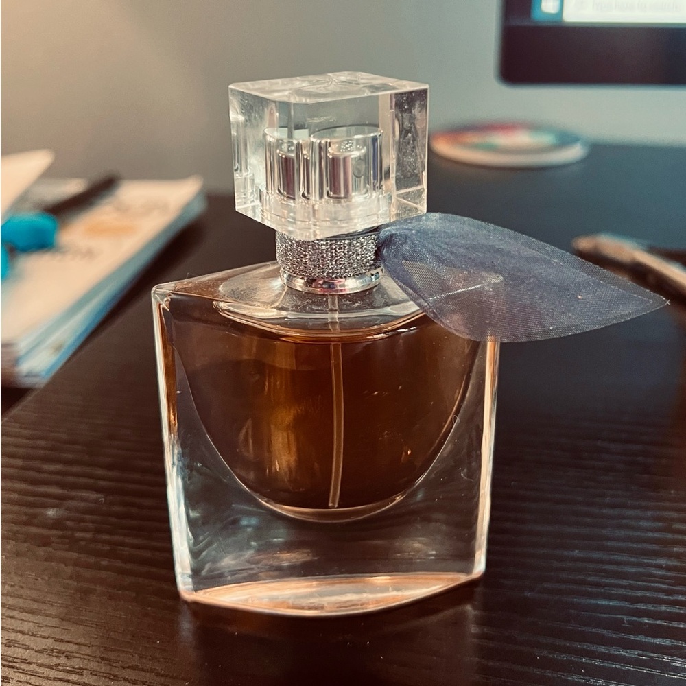 Lancome Perfume with Black Ribbon